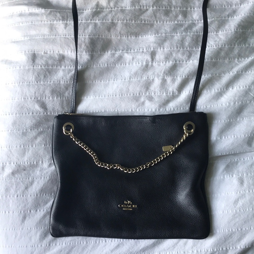 Black Coach Crossbody